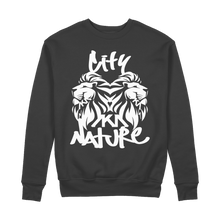 Load image into Gallery viewer, AKA City Nature duo Lion 100% Organic Cotton Sweatshirt