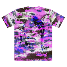 Load image into Gallery viewer, A new item, Camo island Purple DisKoi T-Shirt
